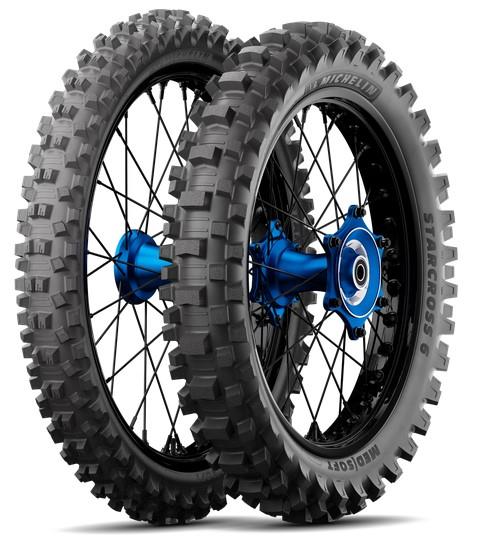 80/100-21 Michelin STARCROSS 6 MEDIUM SOFT 51M TT CROSS MID SOFT Front MEDIUM/SOFT NHS