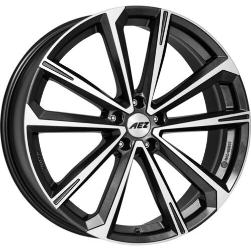 AEZ Aruba dark Gunmetal/polished 8,5×20 5×112 ET43 CB66,6 R13 800 kg AAR0L8FP43E