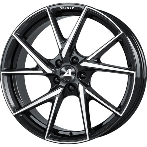 Alutec ADX.01 diamond-black frontpolished 7,5×18 5×112 ET45 CB57,1 R13 750 kg ADX1-75845V23-1