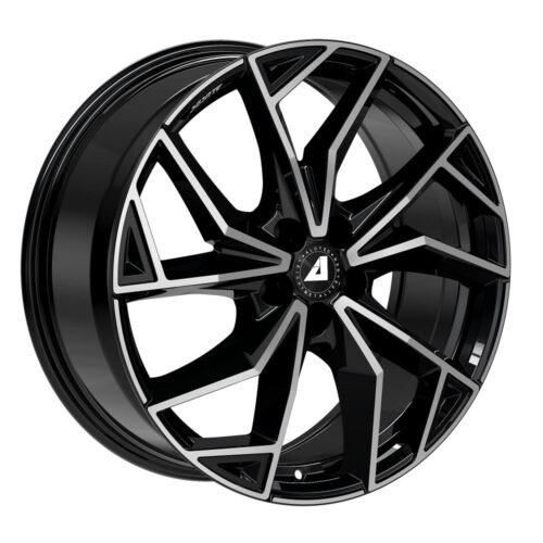 Alutec ADX.02 diamond-black frontpolished 7,5×18 4×100 ET45 CB63,3 60° 635 kg ADX2-75845A23-1