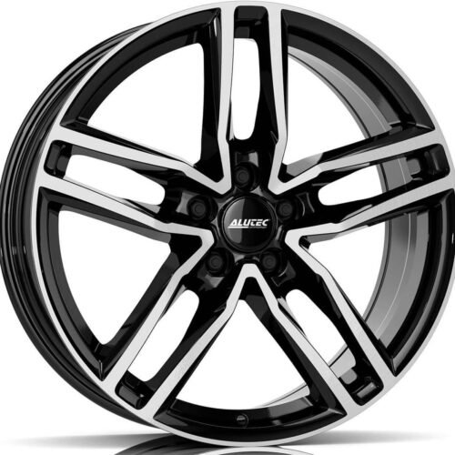 Alutec Ikenu diamond-black frontpolished 8×18 5×112 ET43 CB66,6 R14 790 kg IKE80843M13-1