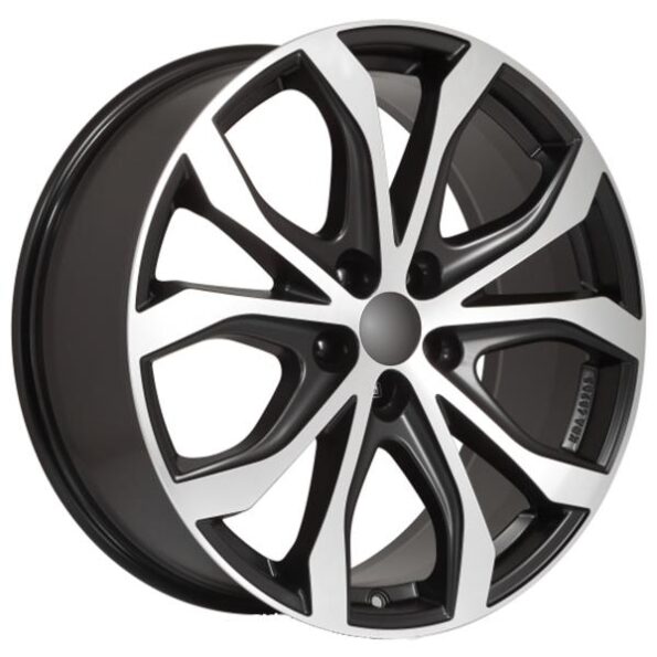 Alutec W10X racing-black frontpolished 8,5x19 5x114.3 ET40 CB70,1 60° 800 kg W10X-85940B83-5