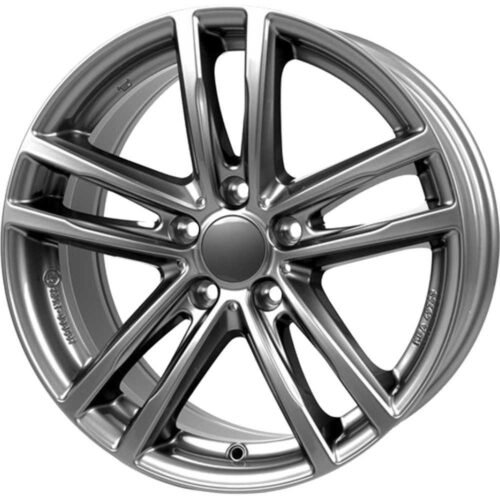 Alutec X10 metal-grey 7×16 5×112 ET47 CB66,6 60° 700 kg X10-70647W67-9