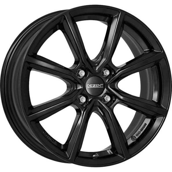 Dezent TN Black 6,5x16 4x100 ET45 CB60,1 60° 630 kg TTNZ2BA45