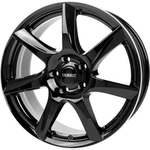 Dezent TW dark Black/polished lip 7,5×17 5×108 ET48 CB70,1 60° 730 kg TTW7HBL48