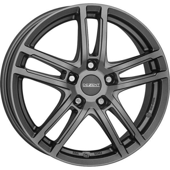 Dezent TZ Graphite matt 7x17 5x114.3 ET50 CB67,1 60° 730 kg TTZY0GA50E