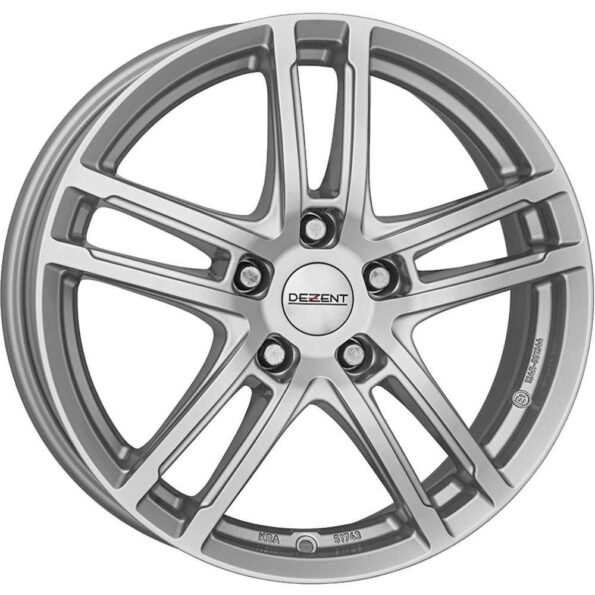 Dezent TZ Silver 7x17 5x108 ET45 CB63,4 60° 720 kg TTZYHSA45E