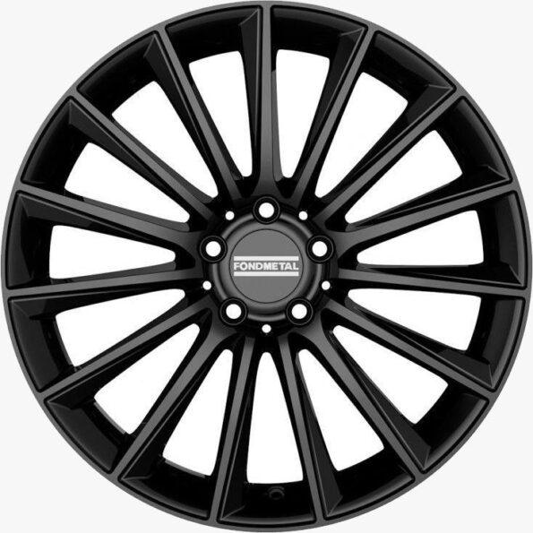 Fondmetal Aidon Glossy Black 8,5x20 5x112 ET40 CB66,6 R14 980 kg RF18370