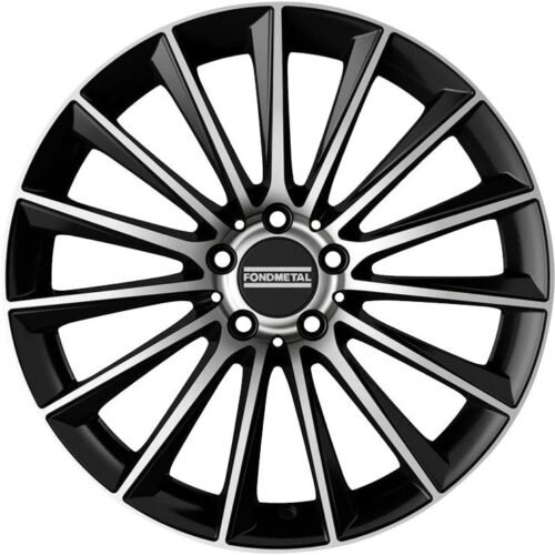 Fondmetal Aidon Glossy Black Machined 8×19 5×112 ET38 CB66,6 R14 875 kg RF08964