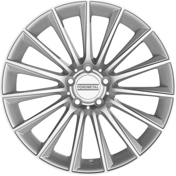 Fondmetal Aidon Glossy Silver 8,5x20 5x112 ET40 CB66,6 R14 980 kg RF18365
