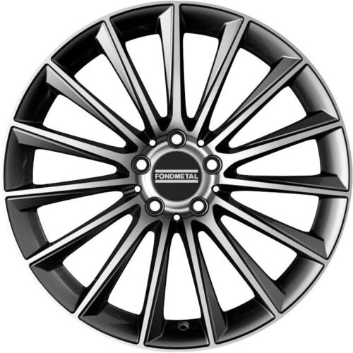 Fondmetal Aidon Glossy Titanium Machined 8,5×20 5×112 ET50 CB66,6 R14 980 kg RF08981