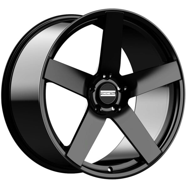 Fondmetal Istar Glossy Black 9x22 5x120 ET44 CB72,6 Flat 1000 kg RF18052