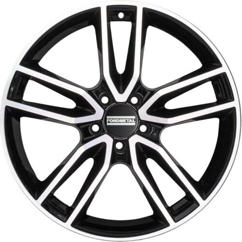 Fondmetal Koros Glossy Black Machined 6,5×16 5×112 ET43 CB57,1 R13 680 kg RF09259