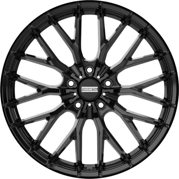Fondmetal Makhai Glossy Black 11x21 5x130 ET66 CB71,6 R14 985 kg RF17824