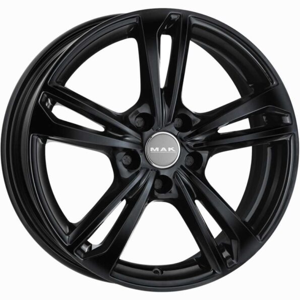 MAK Emblema Gloss Black 7x17 5x100 ET48 CB56,1 60° 655 kg F7070EBGB48P3IX