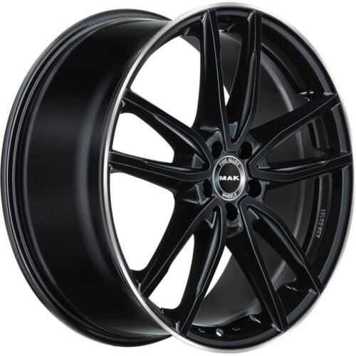 MAK Evo Gloss Black Mirror Ring 8×19 5×112 ET43 CB66,6 R14 800 kg F8090EVGL43WS3X