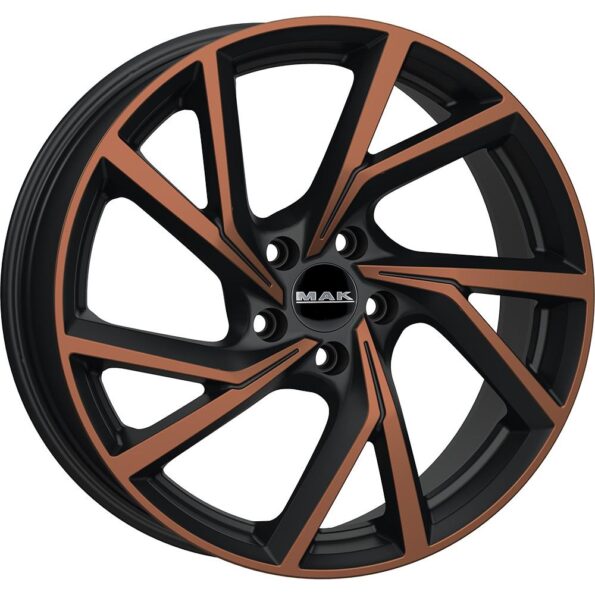 MAK Kassel Black & Bronze 7,5x17 5x112 ET40 CB57,1 R13 800 kg F7570KABB40VW1X
