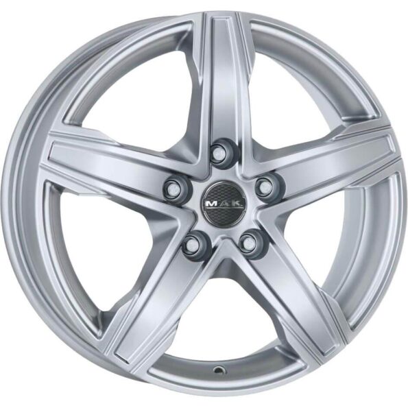 MAK King 5 Silver 7,5x18 5x160 ET50 CB65,1 60° 1150 kg F75805K3SI50TGX