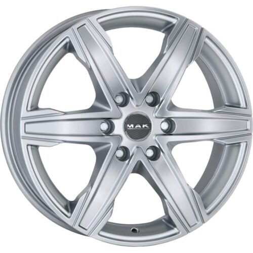 MAK King 6 Silver 6,5×16 6×125 ET50 CB74,1 60° 1250 kg F65606GSI50QZ