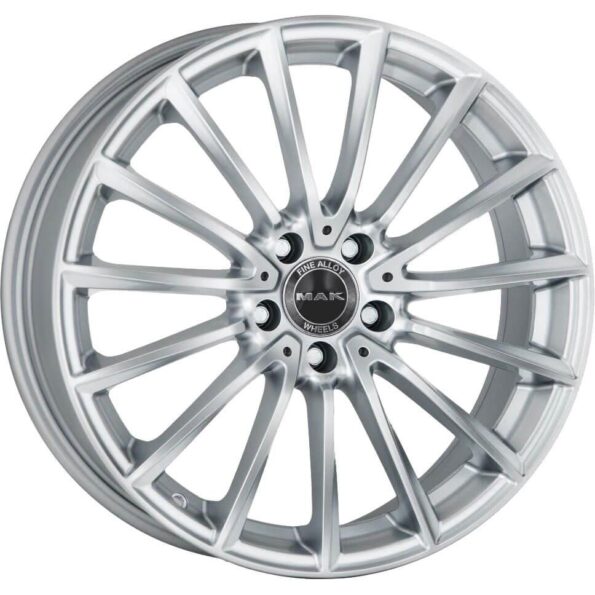MAK Komet Silver 8x18 5x112 ET33 CB66,6 R14 800 kg F8080KMSI33WSX