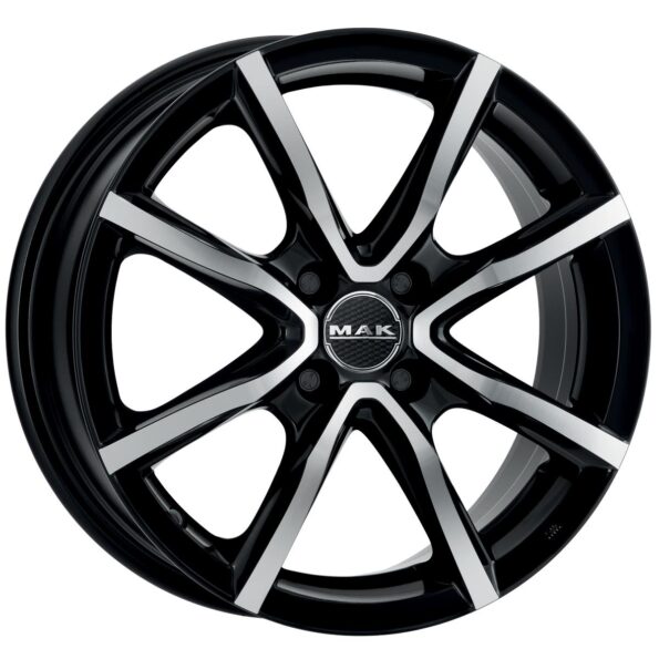 MAK Milano4 Black Mirror 6x15 4x100 ET40 CB72,0 60° 500 kg F60504MBM40CC