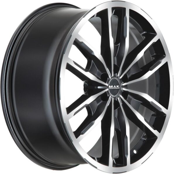 MAK Peak Black Mirror 7,5x17 6x139.7 ET33 CB100,0 60° 1215 kg F7570PXBM33VU