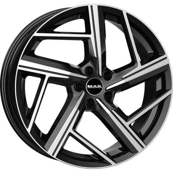 MAK Qvattro Black Mirror 8,5x20 5x112 ET38 CB57,1 R13 910 kg F8520QVBM38VE3X