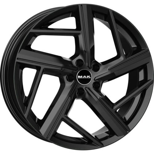 MAK Qvattro Gloss Black 8,5×19 5×112 ET38 CB66,6 R13 910 kg F8590QVGB38WS3X