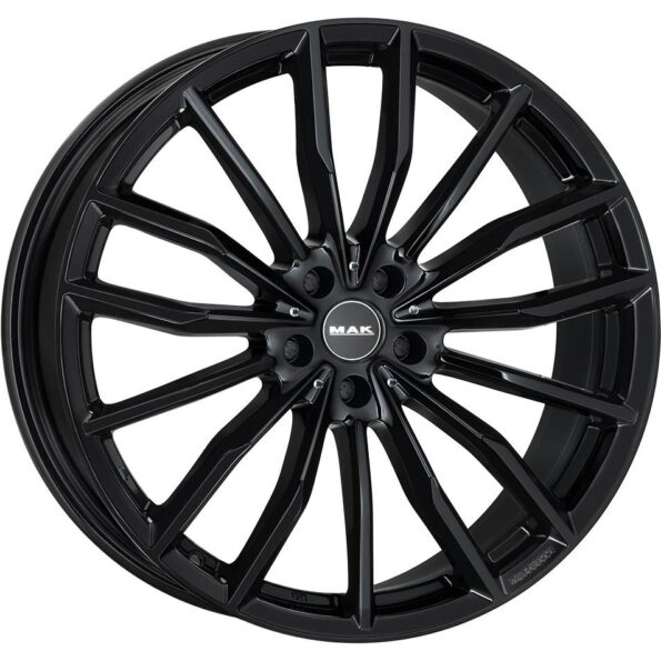 MAK Rapp Gloss Black 10x20 5x120 ET40 CB74,1 60° 1050 kg F1020RUGB40IZX