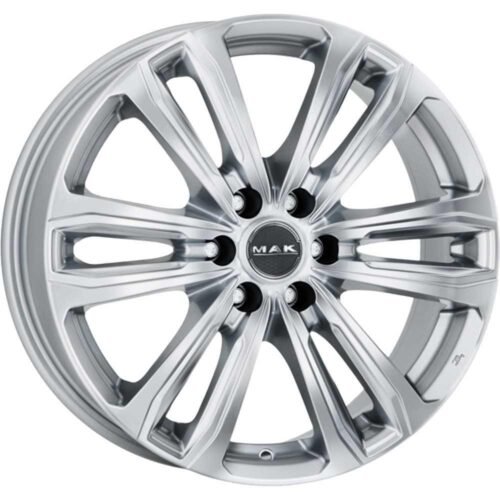 MAK Safari 6 Silver 8×18 6×130 ET53 CB84,1 60° 1215 kg F8080AF6SI53M3