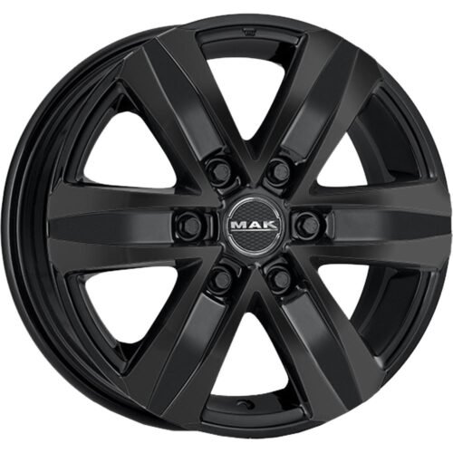 MAK Stone 6 Gloss Black 8,5×20 6×139.7 ET30 CB100,0 60° 1215 kg F85206TGB30VU