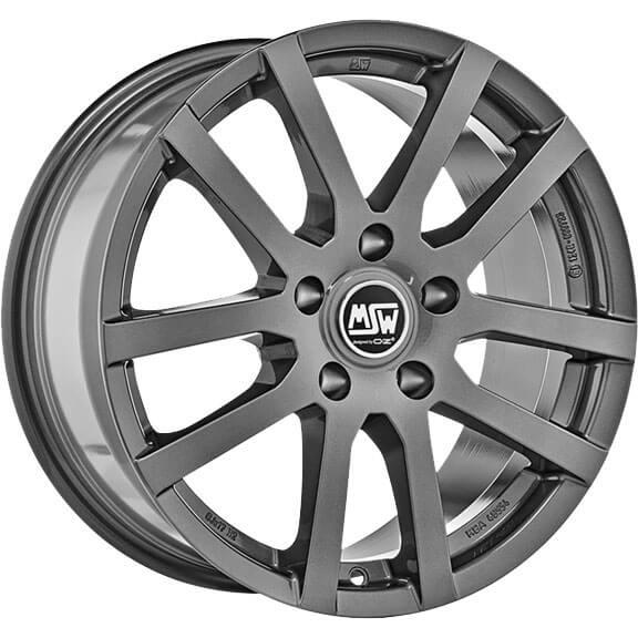 MSW 22 Grey Silver 6,5x16 5x100 ET38 CB63,3 60° 580 kg W19202600T28