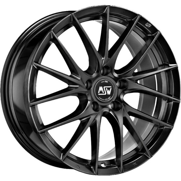 MSW 29 Gloss Black 7,5x17 5x112 ET48 CB73,1 60° 700 kg W19322502C5