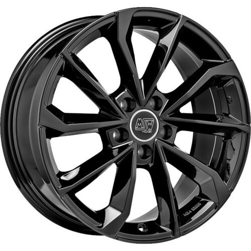 MSW 42 Gloss Black 7,5×17 5×112 ET48 CB73,1 60° 770 kg W19356504TC5