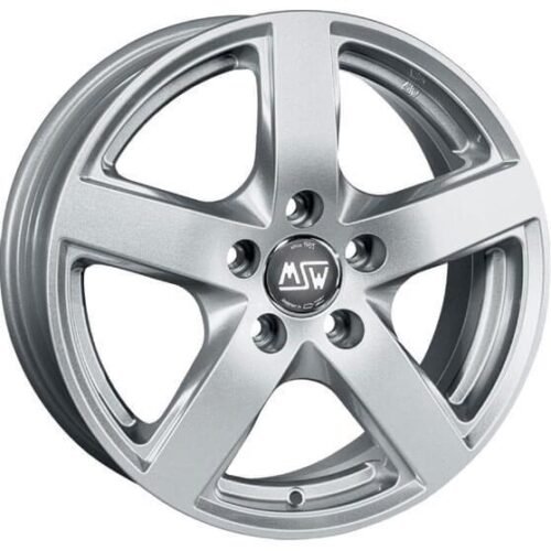 MSW 55 Van Full Silver 7×17 5×118 ET40 CB71,1 60° 930 kg W19278002T09