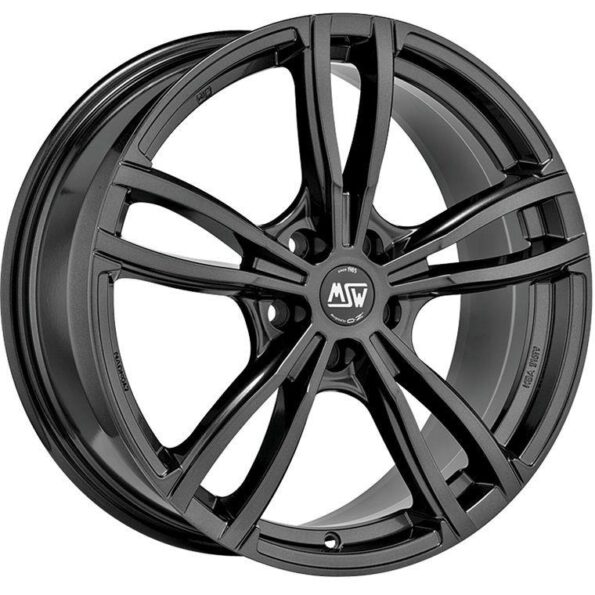 MSW 73 Gloss Dark Grey 8,5x19 5x120 ET29 CB72,6 60° 745 kg W19289001TRC