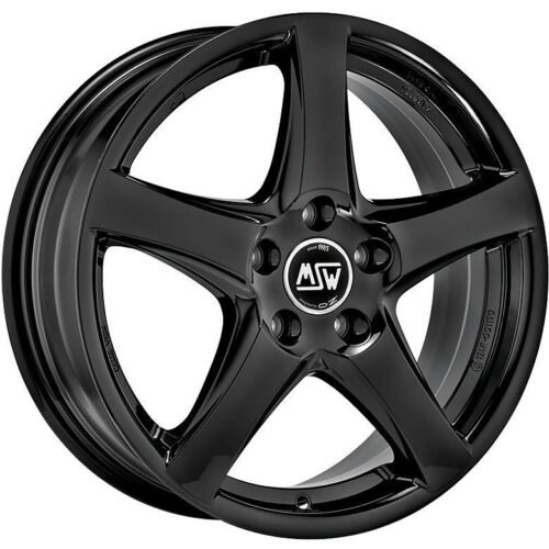 MSW 78 Gloss Black 6,5×16 5×112 ET41 CB57,1 R13 650 kg W19276005TC5