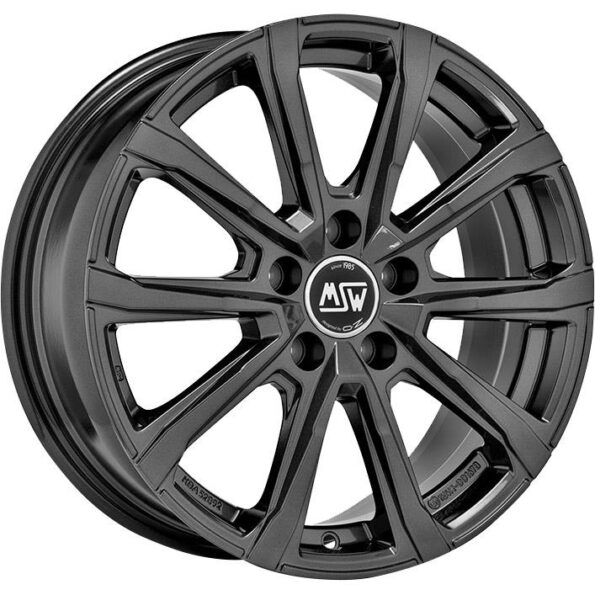 MSW 79 Gloss Dark Grey 7x17 5x114.3 ET48 CB67,1 60° 650 kg W19331008TRC