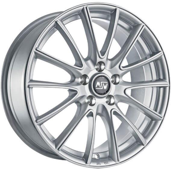 MSW 86 Full Silver 6,5x16 4x108 ET38 CB65,1 60° 550 kg W19249005I09