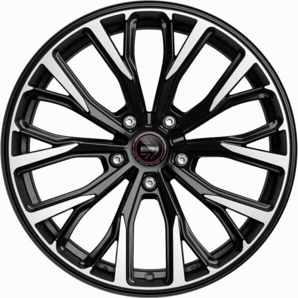 Momo RF-02 Matt Black Polished 10x20 5x120 ET30 CB64,1 60° 740 kg WR22B10030264