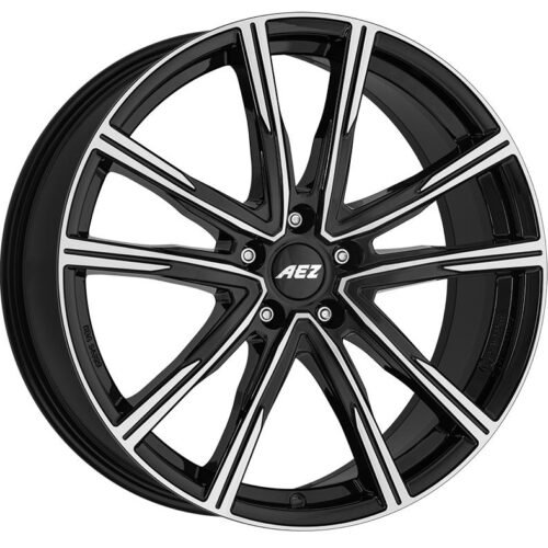 AEZ Montreal dark Black/polished 7,5×19 5×108 ET50 CB63,4 60° 750 kg AMO9JHBP50E16