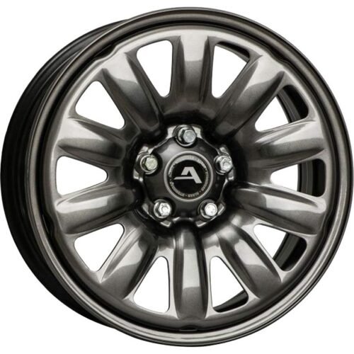 Alcar HybridRad 202401A Anthracite 7×17 5×114.3 ET44 CB67,1 With Cap 60° 202401A