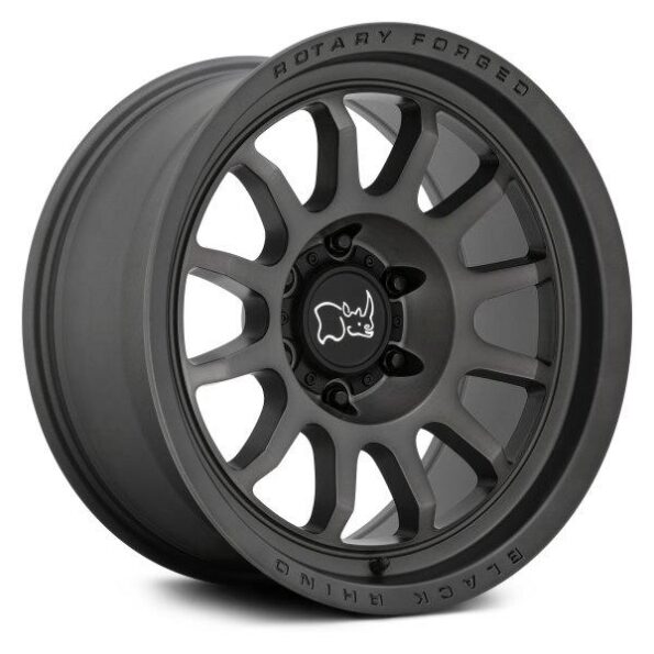 Black Rhino Rapid Matte Brushed Gunmetal 8,5x20 6x114.3 ET0 CB76,1 60° 1111 kg 2085RPD006114G76A