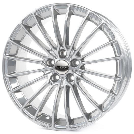 Brock B24 Super Chromsilber (SCS) 8x19 5x108 ET45 CB72,6 60° 780 kg 453575