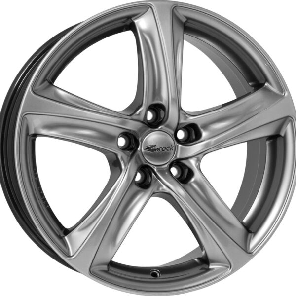Brock B25 Chromsilber (CSS) 7,5x17 5x120 ET35 CB72,6 60° 780 kg 498446