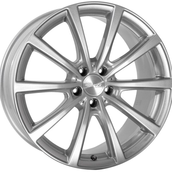 Brock B32 Kristallsilber (KS) 10,5x20 5x112 ET18 CB66,6 R14 750 kg 308574