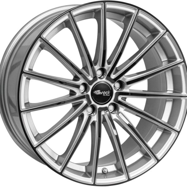 Brock B36 Kristallsilber Black (KSB) 8x18 5x120 ET30 CB72,6 60° 780 kg 304859