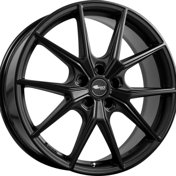 Brock B40 Satin Black Matt (SBM) 9,5x20 5x112 ET43 CB66,6 60° 930 kg 331435