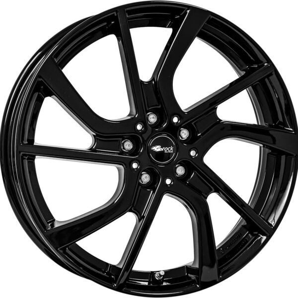 Brock eB1 Schwarz Glanz (SG) 5x19 5x112 ET28 CB66,6 60° 520 kg 344510