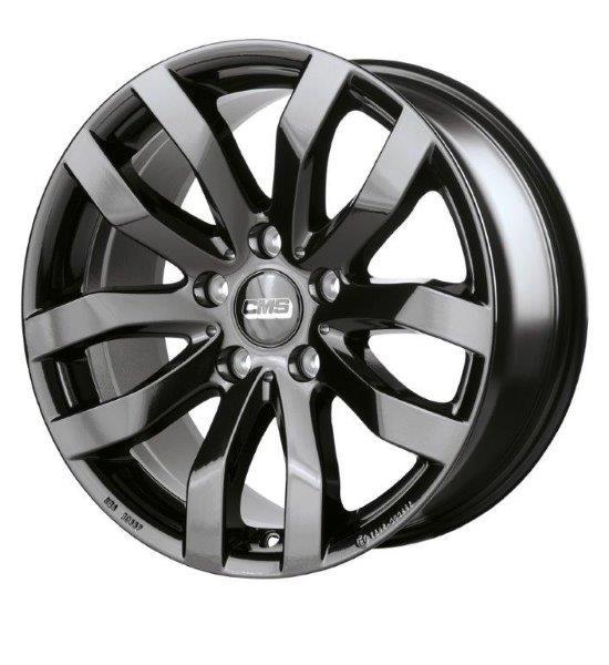 CMS C22 Complete Black Gloss 7,5x17 5x112 ET35 CB66,5 R13 780 kg C22 757 35 91S CBG